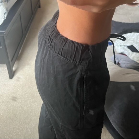 hollister black cargo pants - Picture 2 of 4